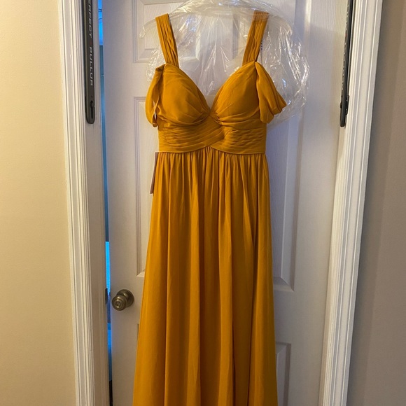 Azazie | Dresses | Azazie Floor Length Gown Lianne Style Marigold Butterscotch Color Size 23 | Poshmark Azazie | Dresses | Azazie Floor Length Gown Lianne Style Marigold Butterscotch Color Size 23 | Poshmark